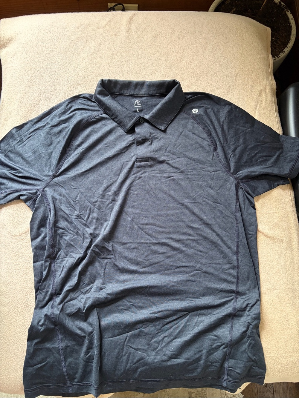 Rhoback Men's Polo Shirt - Black